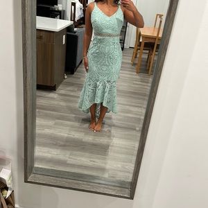 Lulus sea foam green dress. Size 2